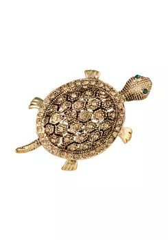 Брошь "Очаровательная черепашка"