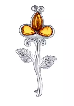 Брошь "Цветочная нежность"