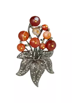 Брошь "Ягодки"