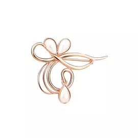 Брошь серебряная "Лилу"