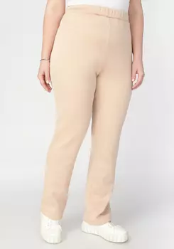 Брюки на резинке утепленные