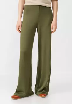 Брюки палаццо свободного кроя