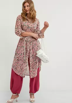 Брюки широкие с резинкой по поясу