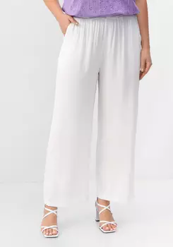 Брюки свободные на резинке по талии