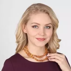 Бусы "Энергия янтаря" 2