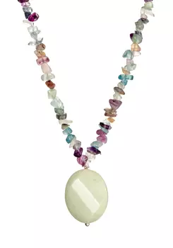 Бусы "Свежая мята"