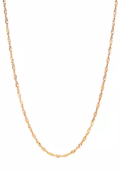 Цепь серебряная "Сверкающий Сингапур"