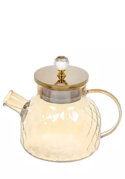Чайник заварочный стекло с узором