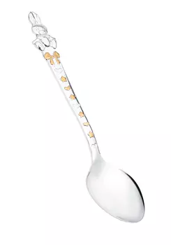 Детская серебряная ложка "Зайка"