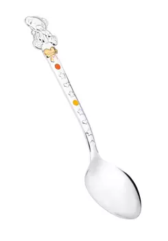 Детская серебряная ложка "Зверушки"