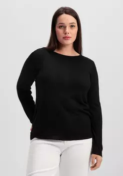 Джемпер базовый удлиненный
