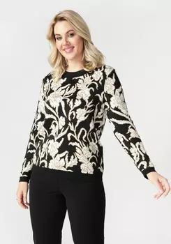 Джемпер Цветочная Фантазия