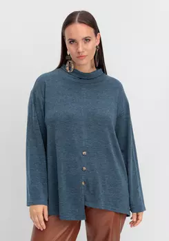 Джемпер с асимметричным низом