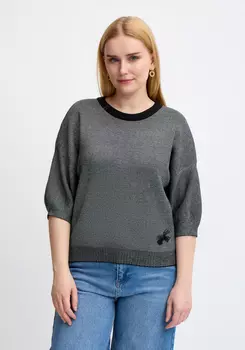 Джемпер с декором и рукавом 3/4