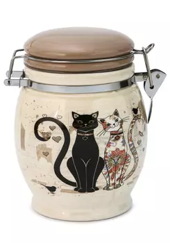 Емкость для хранения "Влюбленные коты"