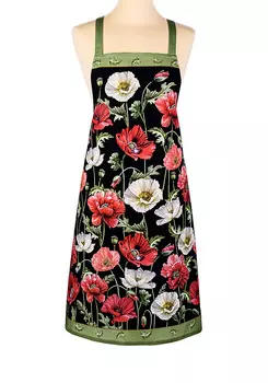 Фартук "Маки", 100% хлопок (твил)