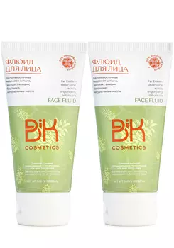 Флюид для лица с добавлением биокедра, 2 шт.