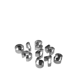 Формочки для печенья, цифры, 9шт