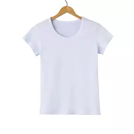 Футболка женская с круглым воротом