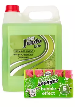 Гель для мытья посуды , 5 л + подарок