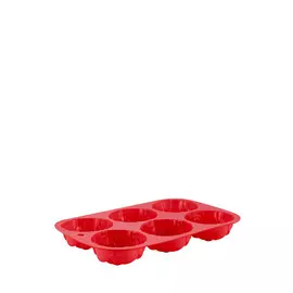 GUFFMAN форма для выпечки Rose, красная