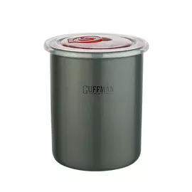 GUFFMAN Керамическая банка, серая, 0,7 л