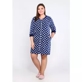 Халат "Стильный горох"