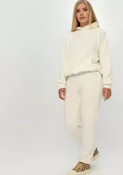 Худи свободного кроя с принтом на спине