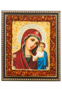 Икона янтарь