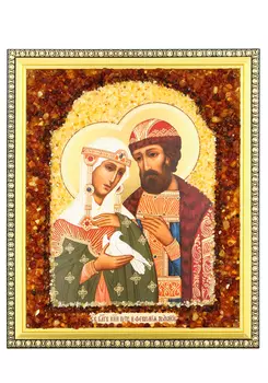 Икона "Святой Петр и Феврония"