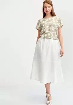 Юбка-годе изо льна