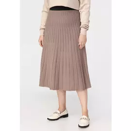 Юбка гофре вязаная