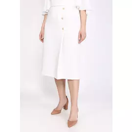 Юбка прямая с пуговицами