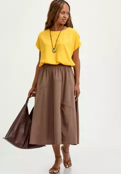 Юбка с декоративной сборкой