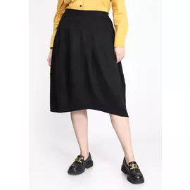 Юбка с рельефной вставкой