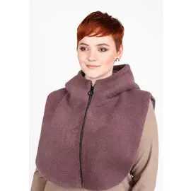 Капор из экомеха