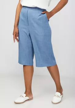 Капри из льна