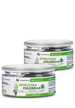 Капсулы "Спирулина + Хлорелла", 2 шт.