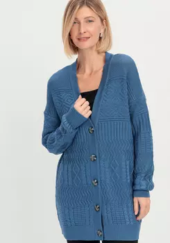 Кардиган с эклектичным узором