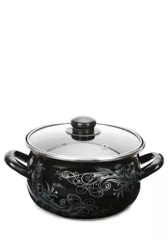 Кастрюля эмалированная "Метелица"