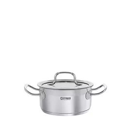 Кастрюля GUFFMAN Jolie со стеклянной крышкой