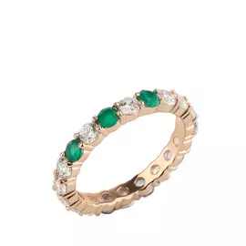 Кольцо 3 в 1 серебряное "Мистери"