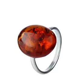 Кольцо "Янтарный блеск"