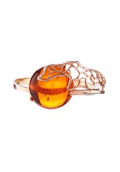 Кольцо серебряное "Дыхание заката"