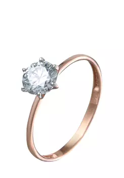 Кольцо серебряное "Джеси"