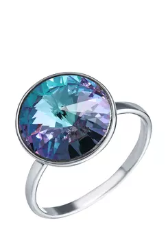 Кольцо серебряное "Космическое сияние"