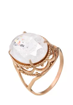 Кольцо серебряное "Магия кварца"