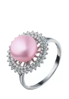 Кольцо серебряное "Нежная драгоценность"