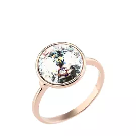 Кольцо серебряное "Агнес"