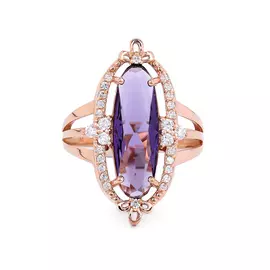 Кольцо серебряное "Ариэнна"